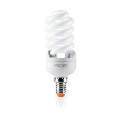 Лампа энергосберегающая WOLTA 10YFSP15E14