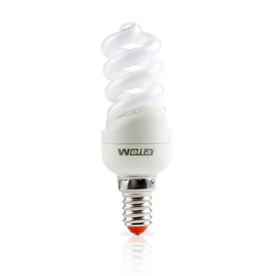 Лампа энергосберегающая WOLTA 10YFSP12E14